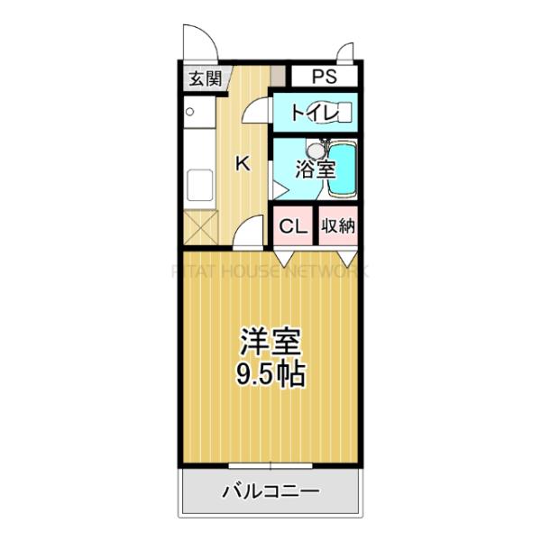 １階・角部屋