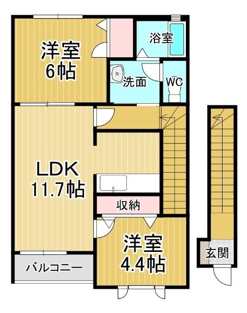 ２階・中部屋