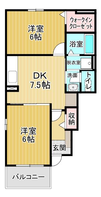 １階・角部屋