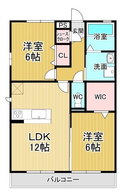 １階・角部屋