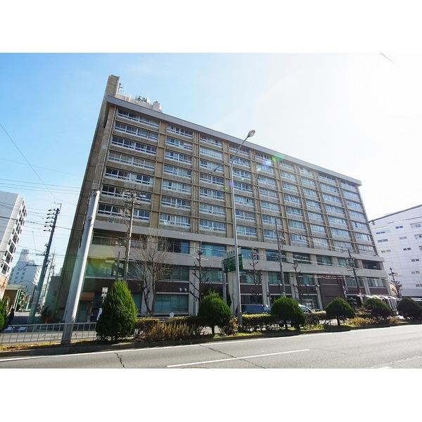 名古屋市中村区役所：150m