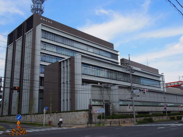 岡崎市役所：4886m