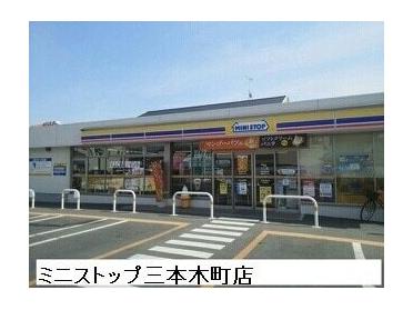 ミニストップ豊橋三本木店：390m