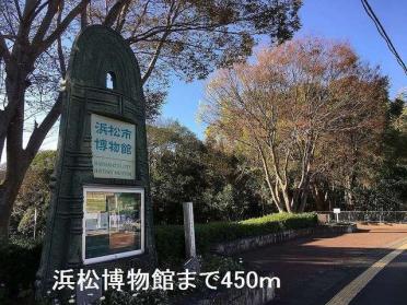 浜松市博物館：600m