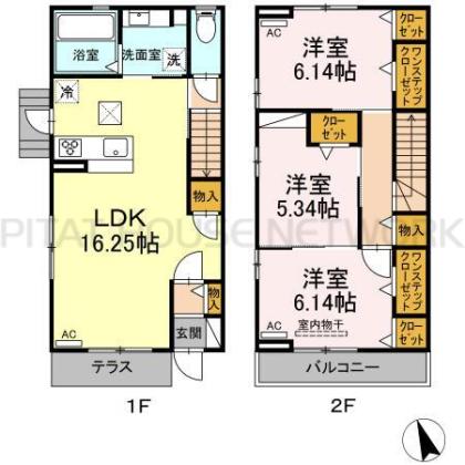  間取り図写真