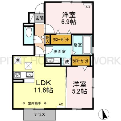  間取り図写真