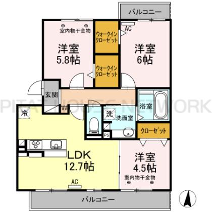  間取り図写真