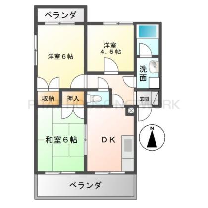  間取り図写真