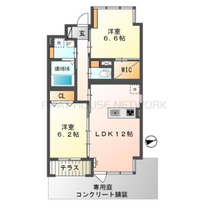  間取り図写真