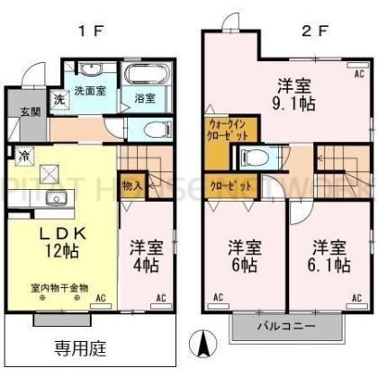  間取り図写真