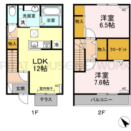  間取り図写真