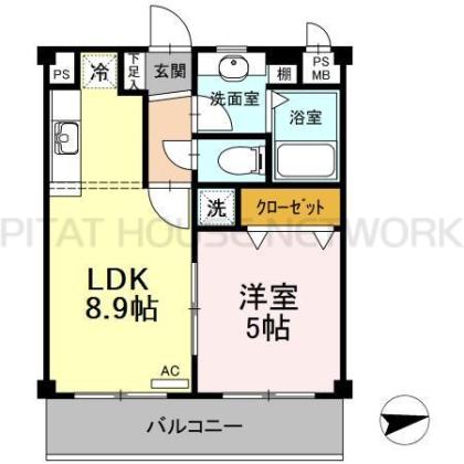  間取り図写真