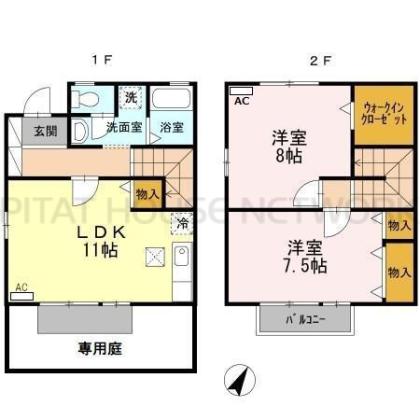  間取り図写真