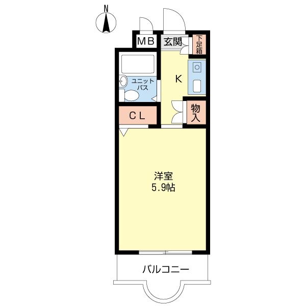 ジョイフル守山（0404） 間取り図画像