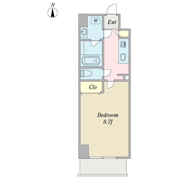 ＬＵＭＩＮＯＵＳ千種（ルミノスチクサ）（1103） 間取り図画像