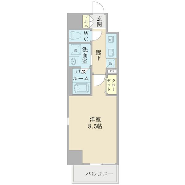 プランドール那古野（0301） 間取り図画像