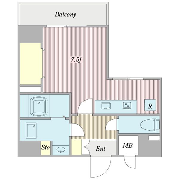 アビタシオン今池マルシェ（0303） 間取り図画像