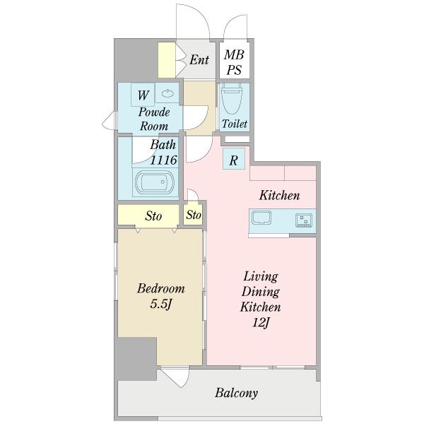 ＳＤ　Ｃｏｕｒｔ　Ｋａｎａｙａｍａ（0301） 間取り図画像