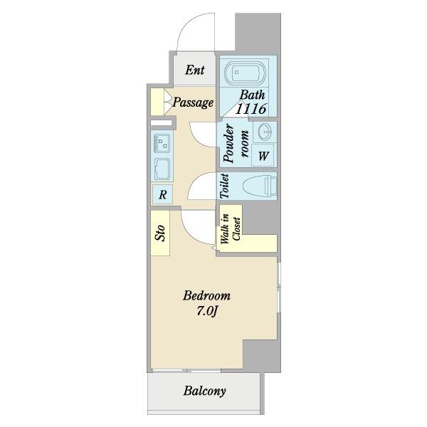 Ｌ’Ａｌｌｕｒｅ（ラリュール）（0903） 間取り図画像