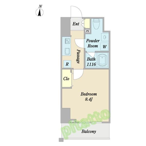 ＷＥＳＴＩＮ上前津（0302） 間取り図画像