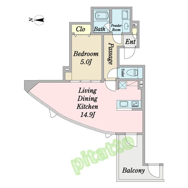 ＷＥＳＴＩＮ上前津（0907） 間取り図画像