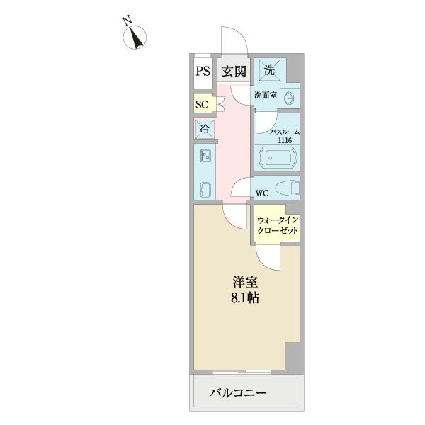 コントレイルりんくう常滑（0702） 間取り図画像