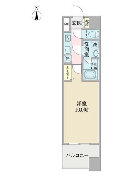 ヴィルクレア桜山（0306） 間取り図画像