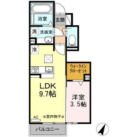 SERENO（105） 間取り図画像