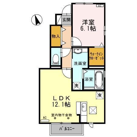 Ｌｉｅｎ（101） 間取り図画像