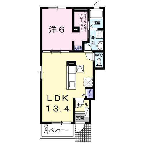ラハナⅡ（101） 間取り図画像