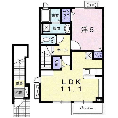 ベリンガム（201） 間取り図画像