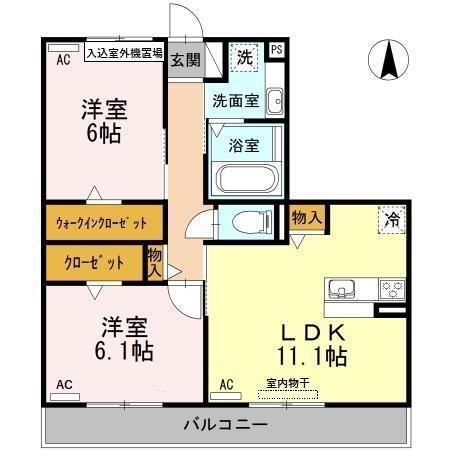 ＷＩＬＬ（202） 間取り図画像