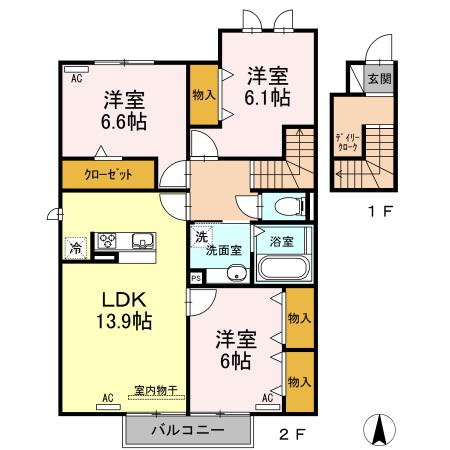 間取り図写真