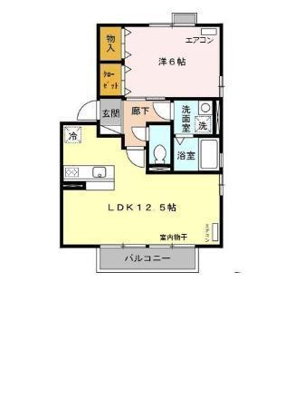 パークハイム（201） 間取り図画像