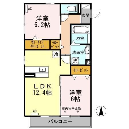Ｒｅｌａｃｈｅ（203） 間取り図画像