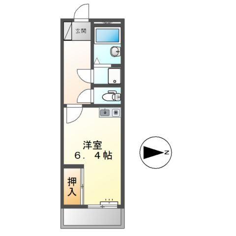 プチメゾン東小鷹野 間取り図画像