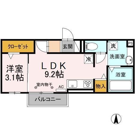 グロース（202） 間取り図画像