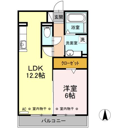 Lumiere Maruju（307） 間取り図画像
