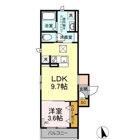  間取り図写真