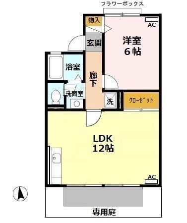 Ｋ・Ｉセジュール（102） 間取り図画像