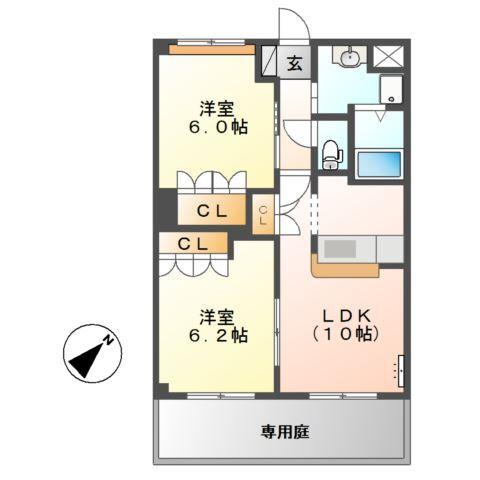 フィールドピアＥ 間取り図画像