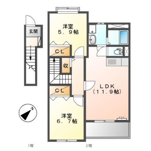 間取り図写真