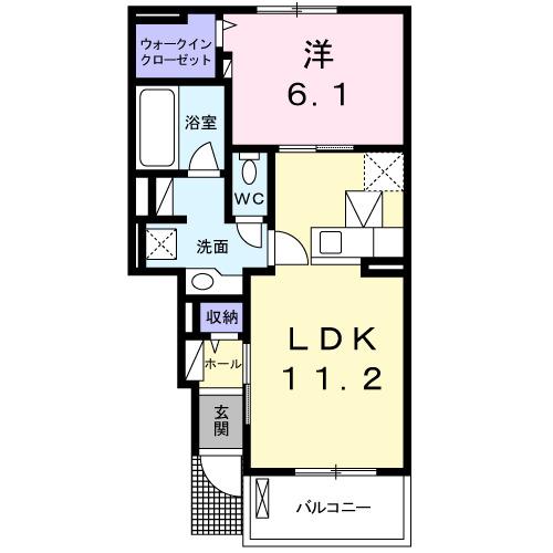 ベル・グレイス（102） 間取り図画像