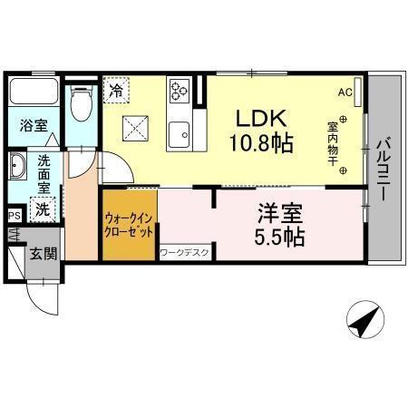 アベニールST（102） 間取り図画像