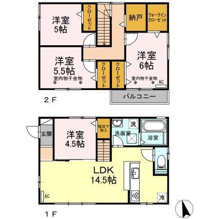  間取り図写真