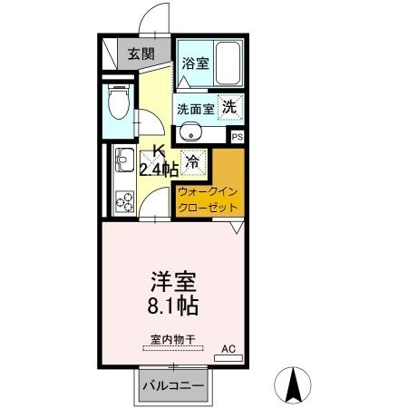 ラフィネ（102） 間取り図画像