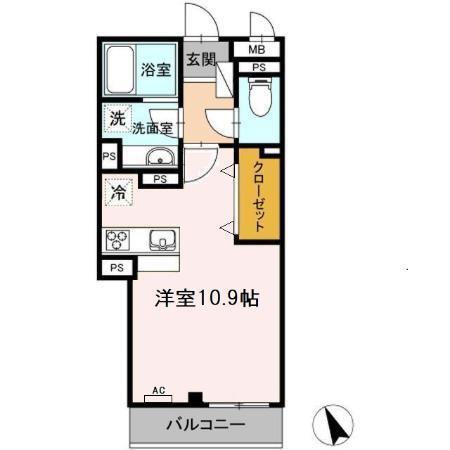 マモリエ（302） 間取り図画像