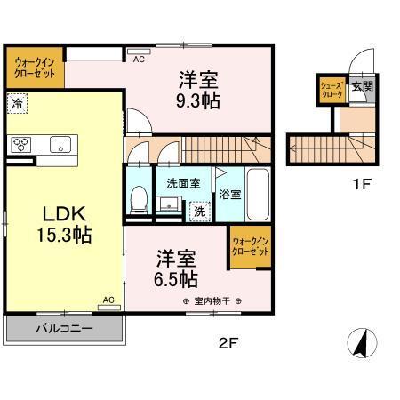  間取り図写真