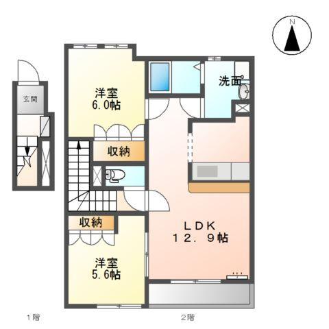  間取り図写真