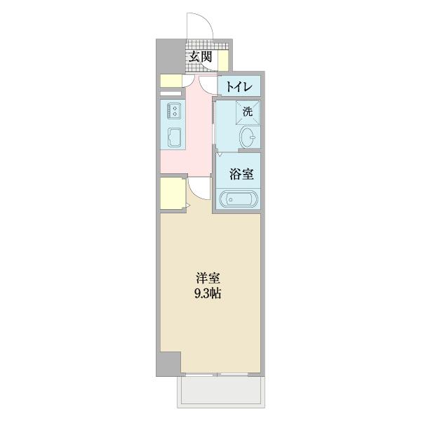 Ｋ　Ｓｍａｒｔ　Ｉｍａｉｋｅ 間取り図画像